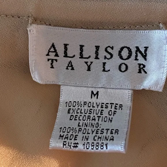 Allison Taylor Asymmetrical Floral Skirt - Orange and Brown - Picture 2 of 5